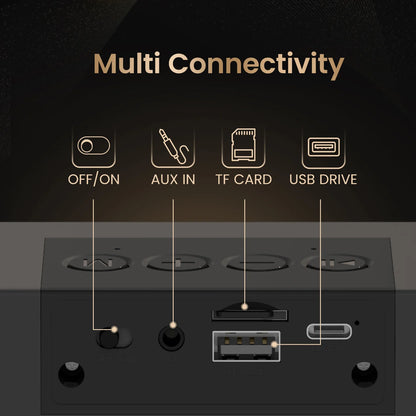 DECIBEL 24 Bluetooth 5.3 | wireless 10W HD soundbar | TWS Surround Sound | Type-C charging port