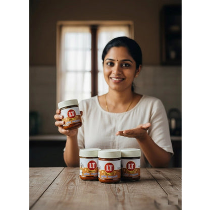 Generic Pack of_5 100GM LT Garlic Pickle Traditional Digestive Side Dish (Red)