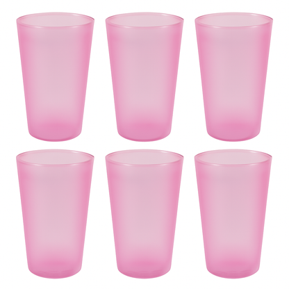 Large Glass Set – Ideal for Kitchens & Offices, Perfect for Water & Beverages (6-Piece)
