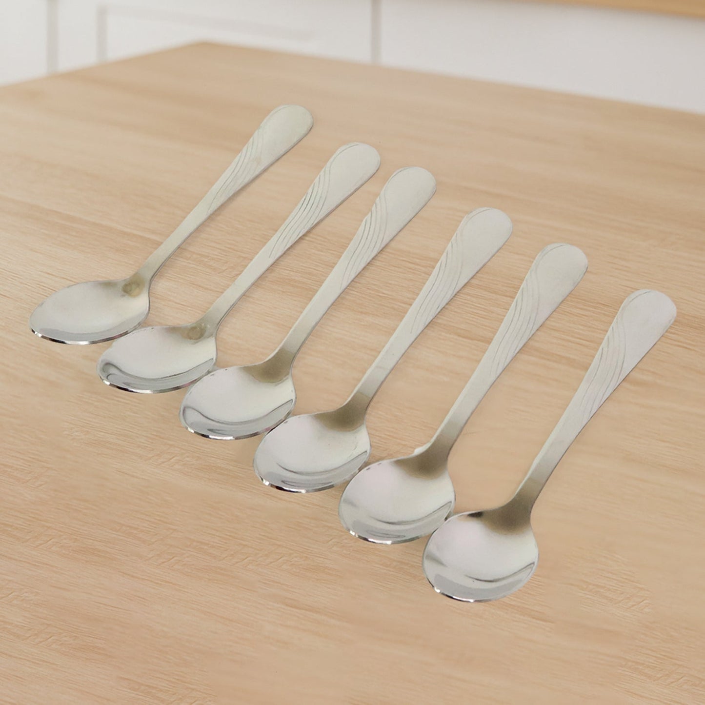 Sleek Design Stainless Steel Dining Spoons