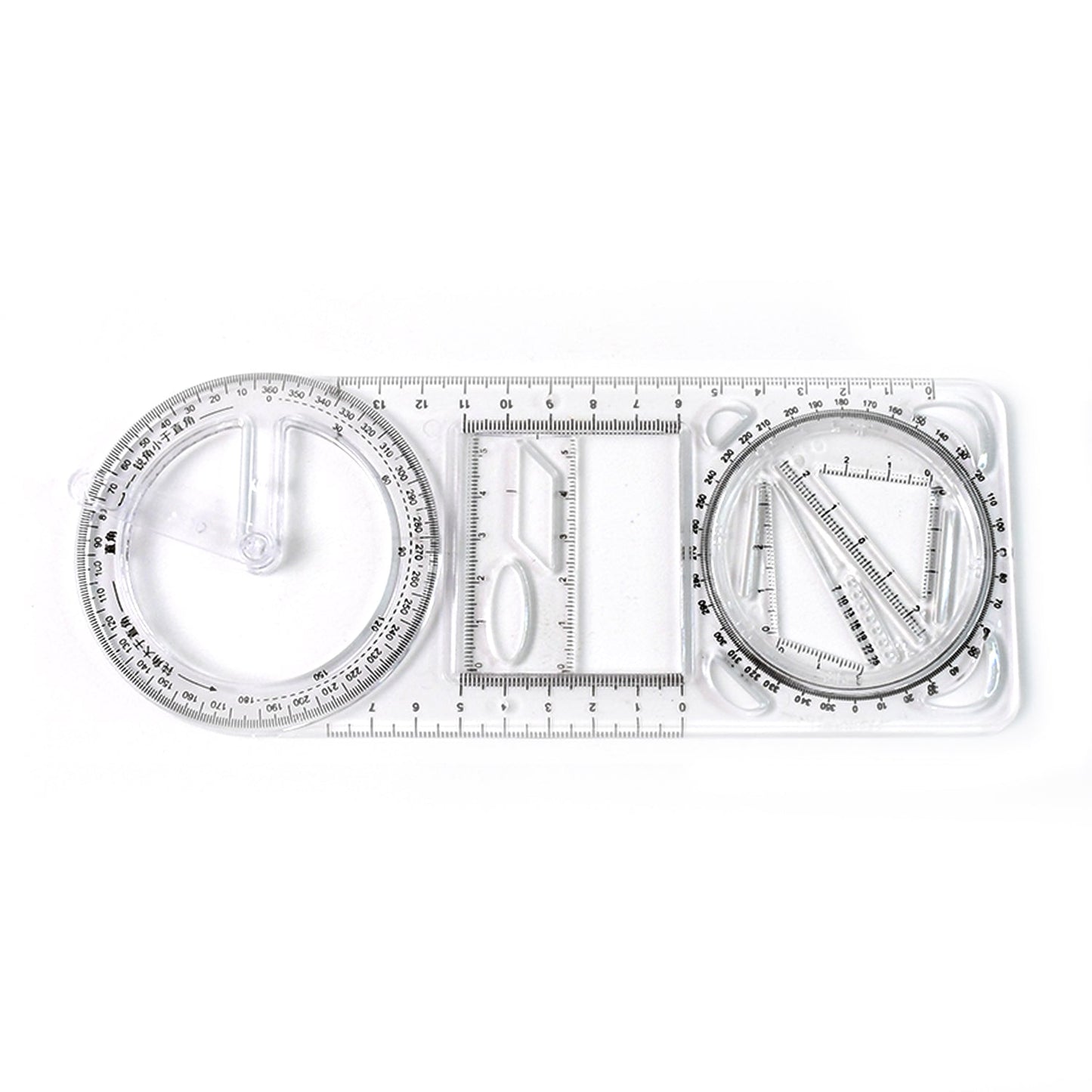 Multi-Functional Geometry Drawing Tool (1 Pc)