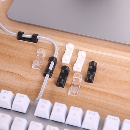 Plastic Clips Cable Manager (20 Pcs Set)