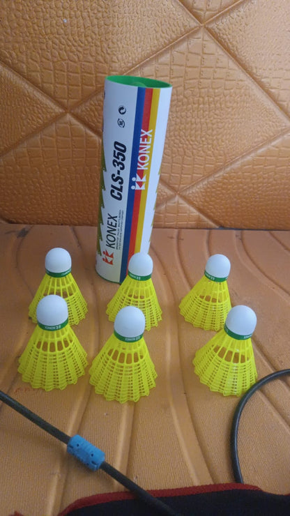 Durable Feather Shuttlecock (6 Pcs Set)