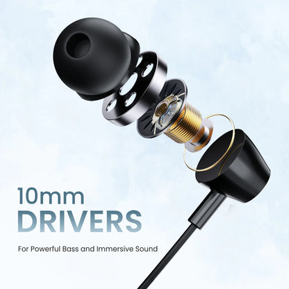 Harmonics Z7 High Bass | Gaming Mode | Water Resistant | 10mm Dynamic Driver