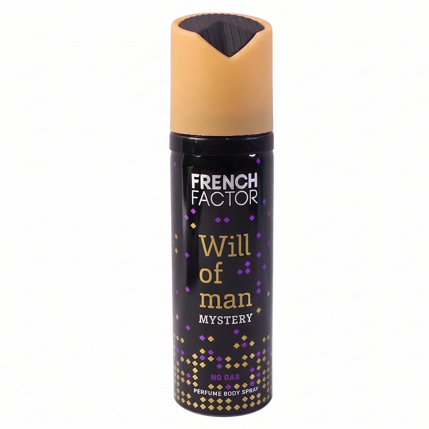French Factor Will Of Man Mystery Perfume Body Spray (120 Ml)