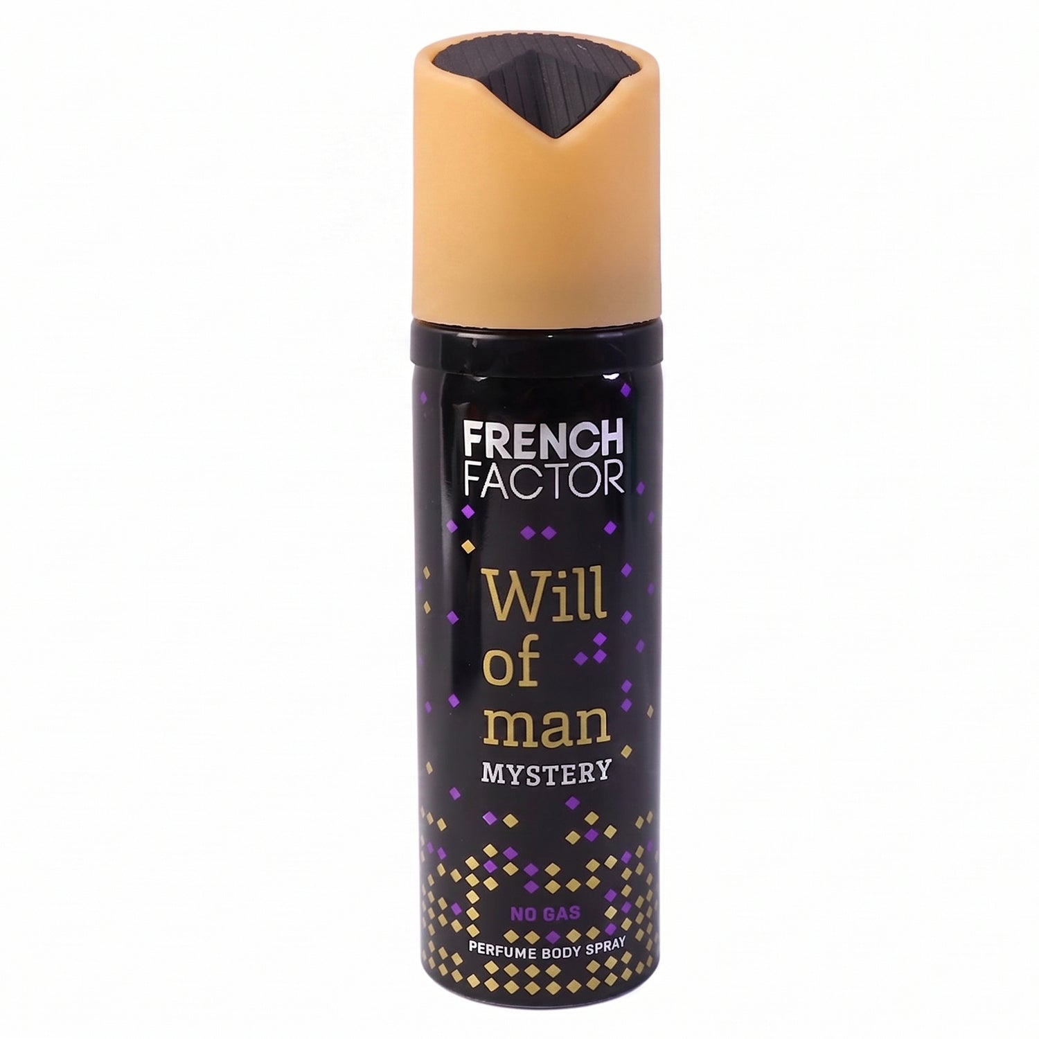 French Factor Will Of Man Mystery Perfume Body Spray (120 Ml)