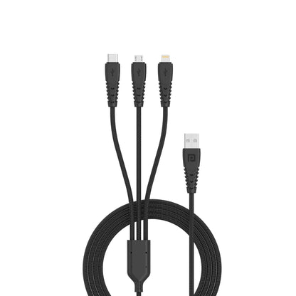 Konnect A Trio Nylon Braided | Universal Compatible | Flexible (POR 1313)