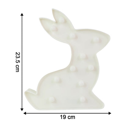 Rabbit Shaped LED Decorative Night Light (1 Pc)