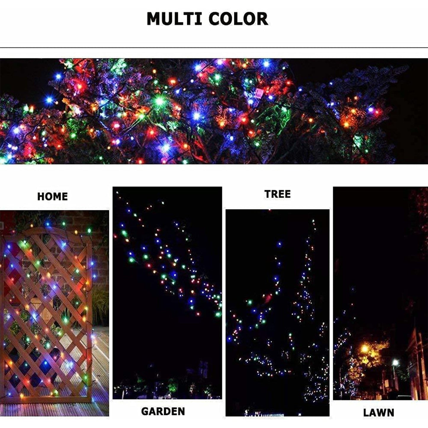 Multicolor LED String Fairy Lights