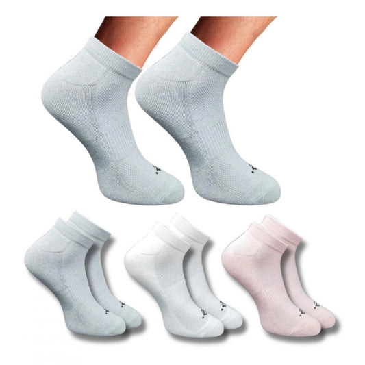 Generic 3_Pair Set Unisex Casual Cotton Printed Low Cut Socks (Multicolor)