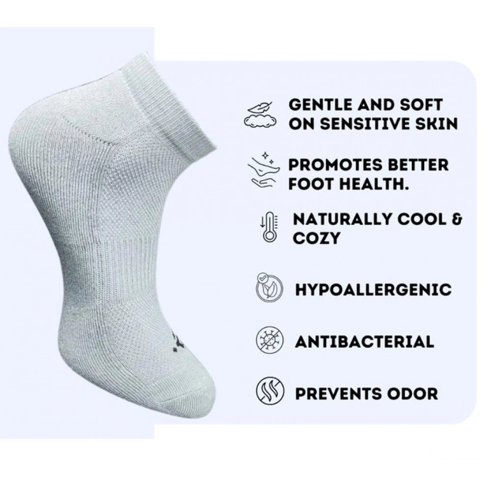 Generic 3_Pair Set Unisex Casual Cotton Printed Low Cut Socks (Multicolor)