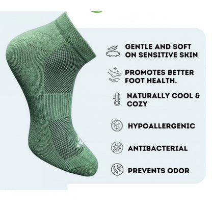 Generic 3_Pair Set Unisex Casual Cotton Printed Low Cut Socks (Multicolor)