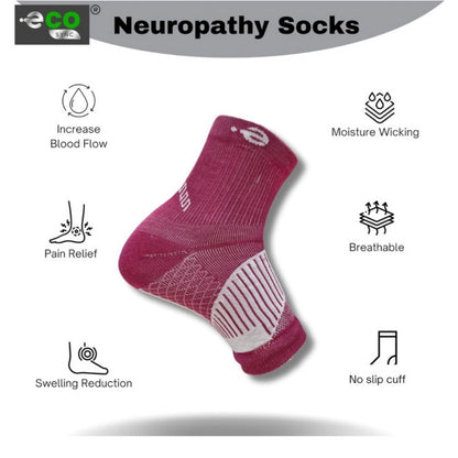 Generic 3_Pair Set Unisex Casual Cotton Printed Ankle Length Support Socks (Multicolor)