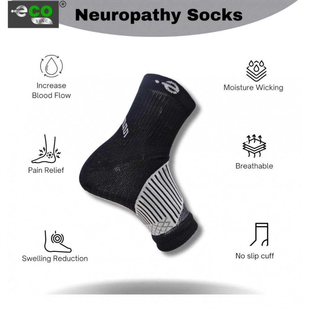 Generic 3_Pair Set Unisex Casual Cotton Printed Ankle Length Support Socks (Multicolor)