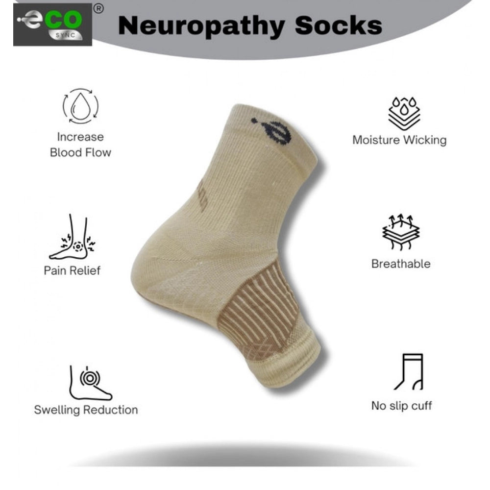 Generic 3_Pair Set Unisex Casual Cotton Printed Ankle Length Support Socks (Multicolor)