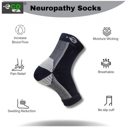 Generic 3_Pair Set Unisex Casual Cotton Printed Ankle Length Support Socks (Multicolor)
