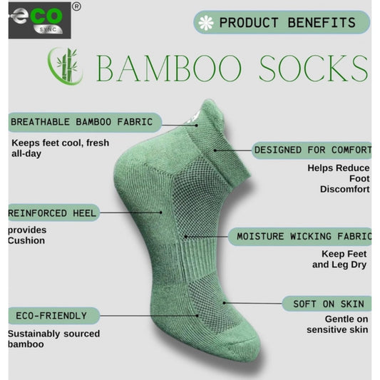 Generic 4_Pair Set Unisex Casual Cotton Printed Ankle Length Socks (Multicolor)