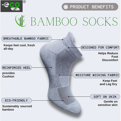 Generic 4_Pair Set Unisex Casual Cotton Printed Ankle Length Socks (Multicolor)