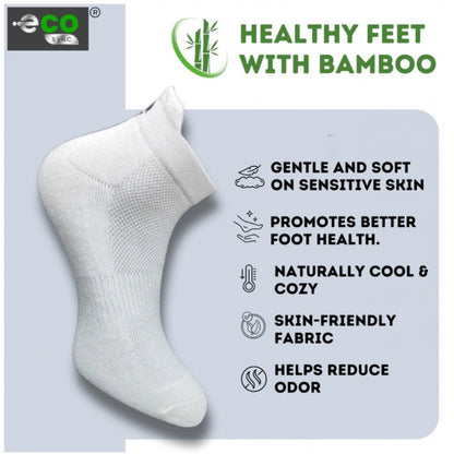 Generic 4_Pair Set Unisex Casual Cotton Printed Ankle Length Socks (Multicolor)