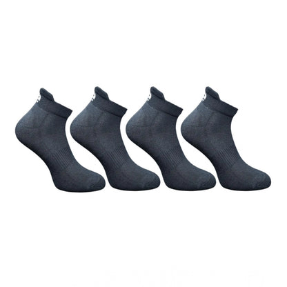 Generic 4_Pair Set Unisex Casual Cotton Printed Ankle Length Socks (Multicolor)