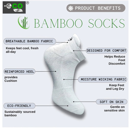 Generic 4_Pair Set Unisex Casual Cotton Printed Ankle Length Socks (Multicolor)