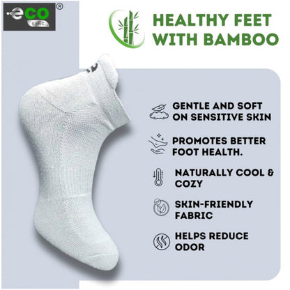Generic 4_Pair Set Unisex Casual Cotton Printed Ankle Length Socks (Multicolor)