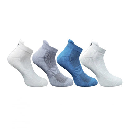 Generic 4_Pair Set Unisex Casual Cotton Printed Ankle Length Socks (Multicolor)