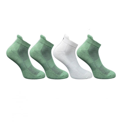 Generic 4_Pair Set Unisex Casual Cotton Printed Ankle Length Socks (Multicolor)