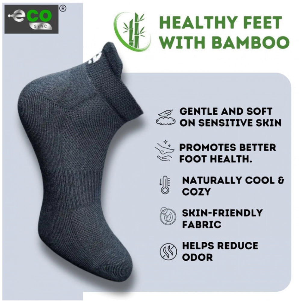 Generic 4_Pair Set Unisex Casual Cotton Printed Ankle Length Socks (Multicolor)
