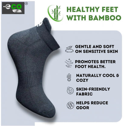 Generic 4_Pair Set Unisex Casual Cotton Printed Ankle Length Socks (Multicolor)