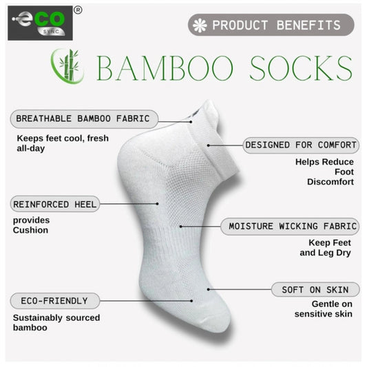 Generic 4_Pair Set Unisex Casual Cotton Printed Ankle Length Socks (Multicolor)