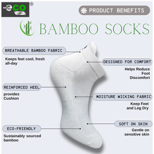 Generic 4_Pair Set Unisex Casual Cotton Printed Ankle Length Socks (Multicolor)