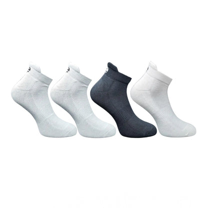 Generic 4_Pair Set Unisex Casual Cotton Printed Ankle Length Socks (Multicolor)