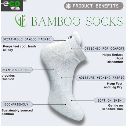 Generic 4_Pair Set Unisex Casual Cotton Printed Ankle Length Socks (Multicolor)