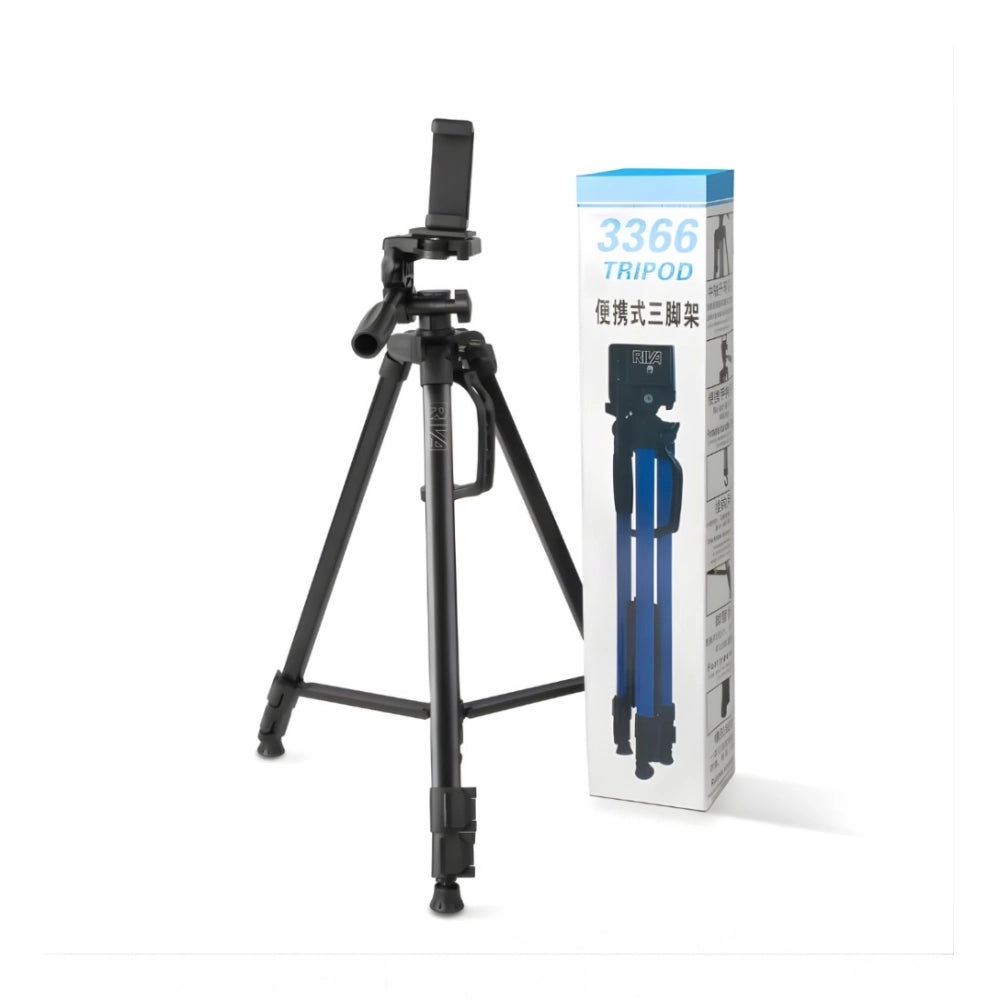 Generic Steel-Plastic Universal 55" Tripod with 360�� Pan-Tilt
