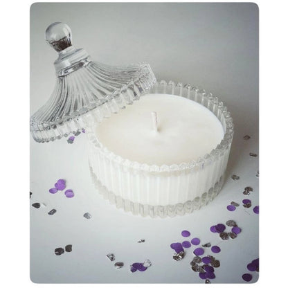 Generic Soya Wax, Glass Scented Small Candle in Candy Jar