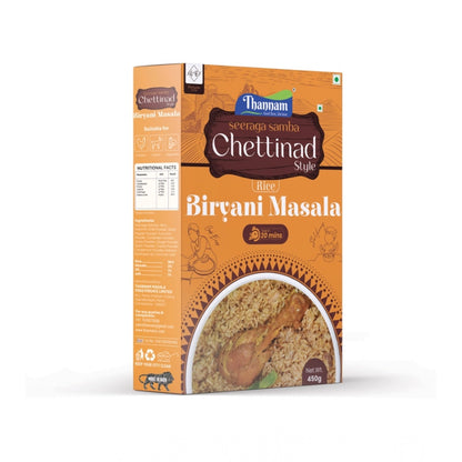 Generic Thannam Chettinadu Biryani Masala Powder With Rice (450GM)