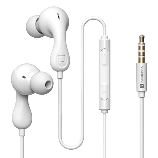 Conch Kappa 3.5mm Wired Earphone | 14.2mm Dynamic Driver | In Line HD Mic | TPE Anti Tangle Material