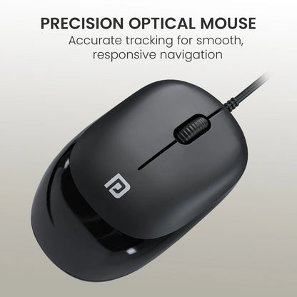 Keytonic | 2.4 GHz Wireless | Ten keyless Size | Single USB Receiver | High-Precision Mouse