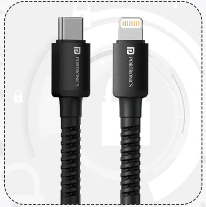 Konnect X - 27W Type C To 8 Pin 1m (POR 2167)