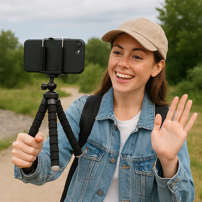 Mini Tripod Flexible Tripod Stand (1 Pc)