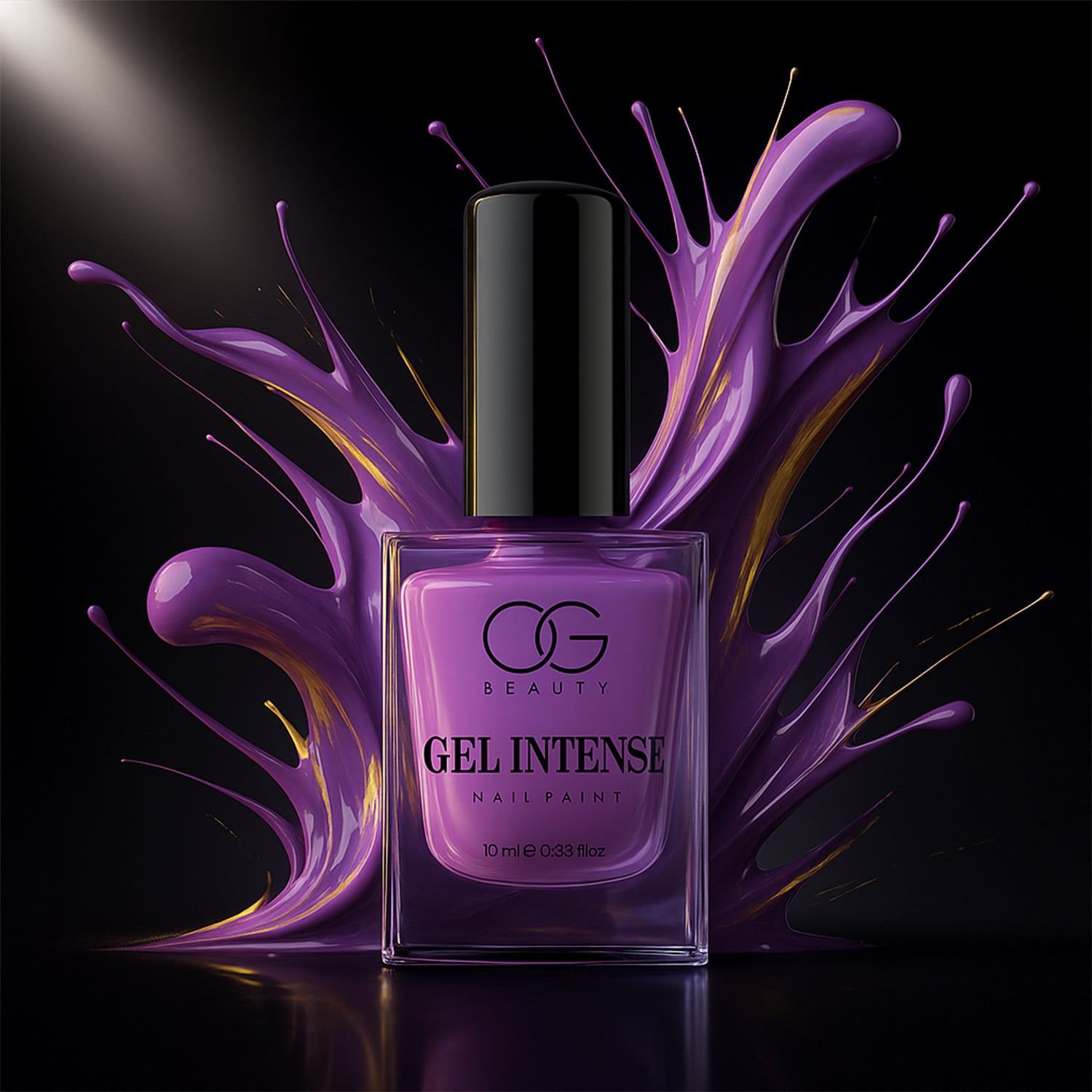 Og Beauty Berry Eclipse Gel Intense Nail Polish (1 Pc  10 Ml)