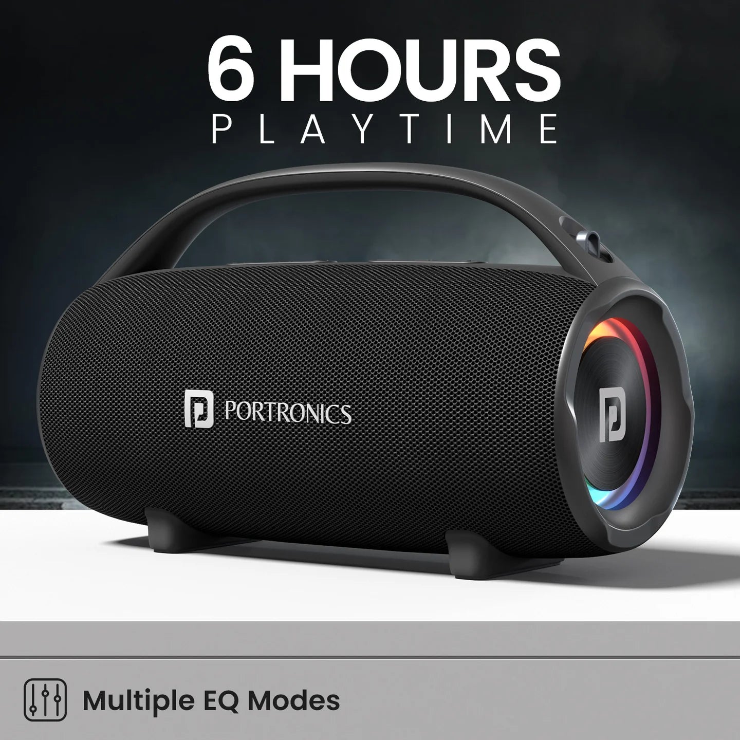 Thunder 2.0 | 60W | Portronic Party Speaker with LED