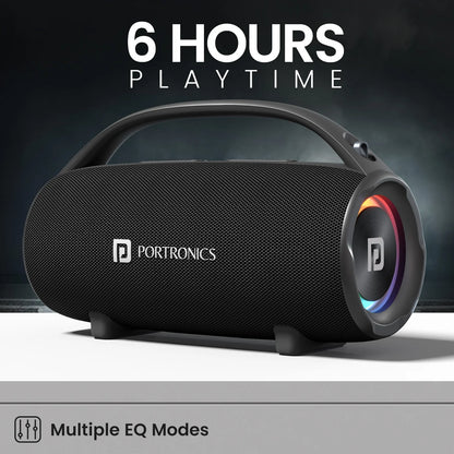 Thunder 2.0 | 60W | Portronic Party Speaker with LED