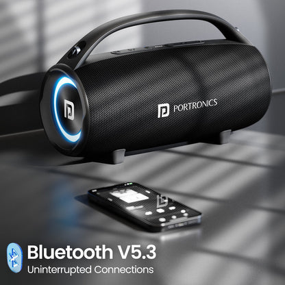 Thunder 2.0 | 60W | Portronic Party Speaker with LED