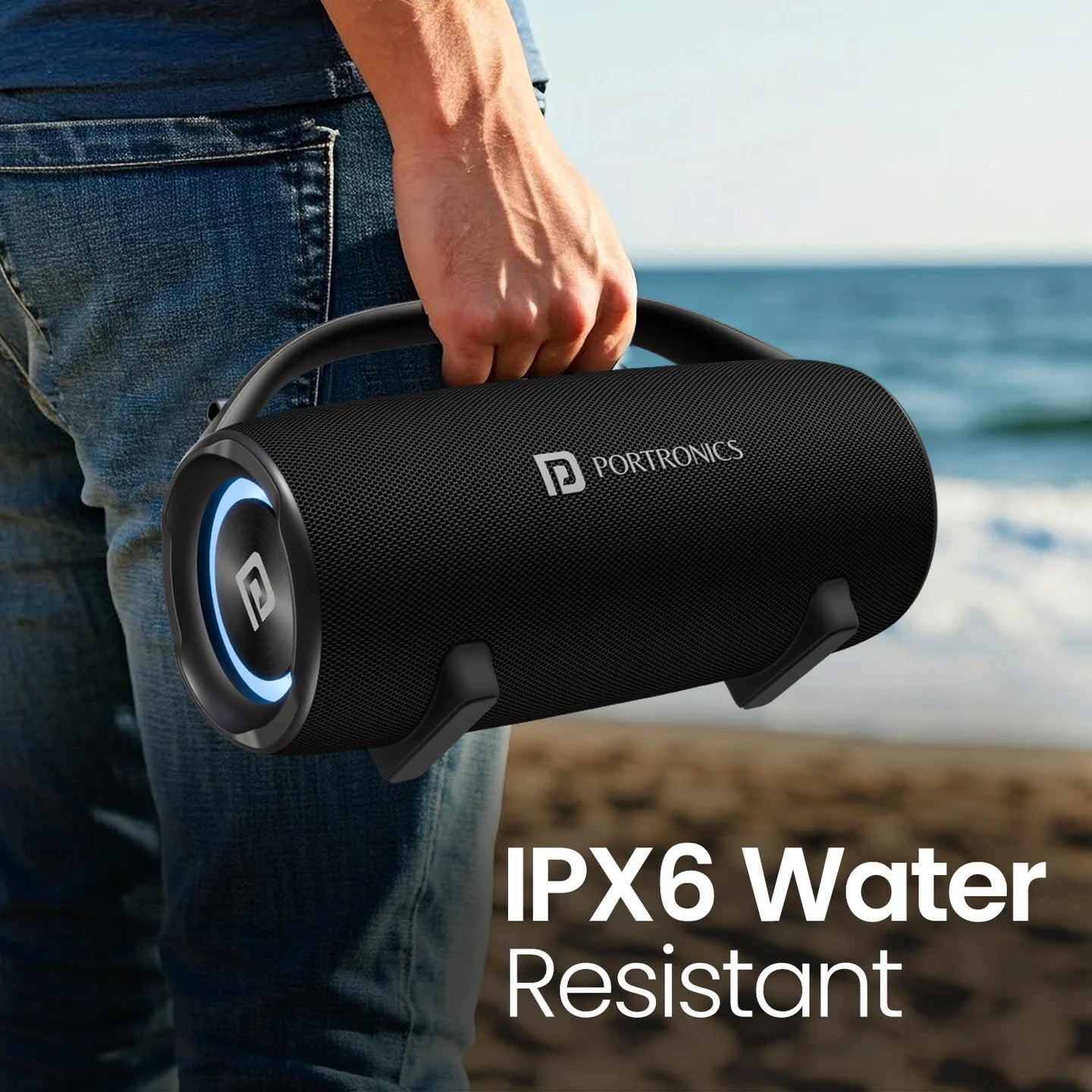 Thunder 2.0 | 60W | Portronic Party Speaker with LED