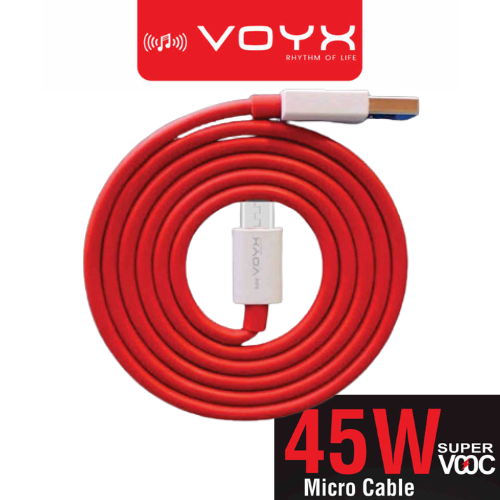 Voyx SV46 45 Watt, Universal USB MICRO CABLE for All Your Devices