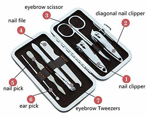 Pedicure  Manicure Tools Kit For Women (7in1)