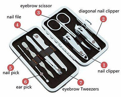 Pedicure  Manicure Tools Kit For Women (7in1)