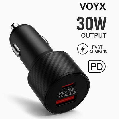 Voyx 30 W Car Charger